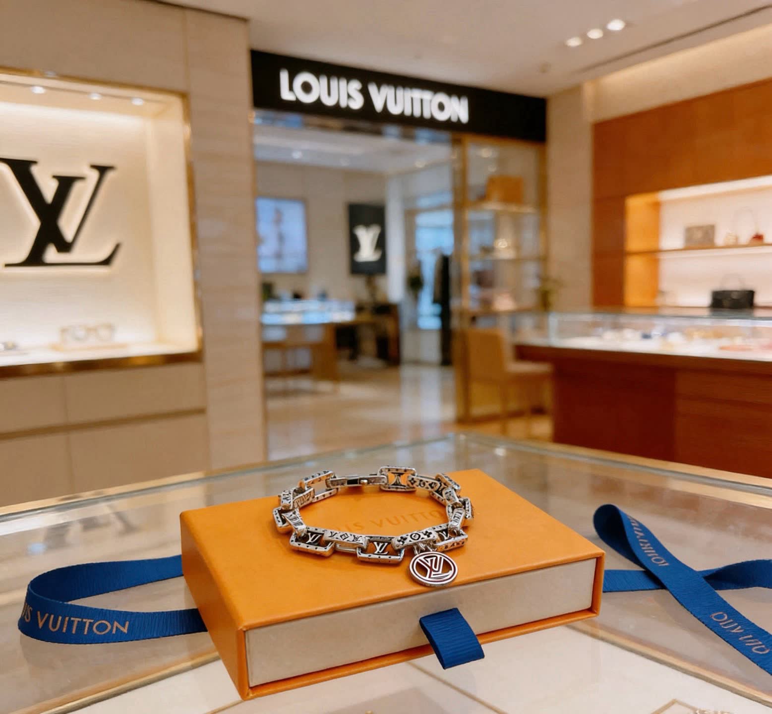 Louis Vuitton Silver Bracelet